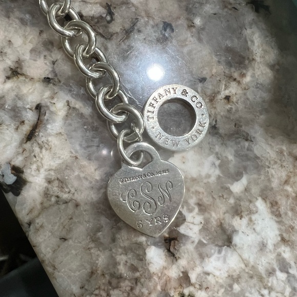 Authentic Tiffany heart tag bracelet - Picture 7 of 7